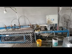 Venta de cercas de enlace de cadena con revestimiento de PVC galvanizado eléctrico de marco metálico para muros de frontera